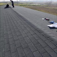 Grey Asphalt Roof Shingles