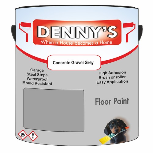 Dennys floor sheds paint - floor,