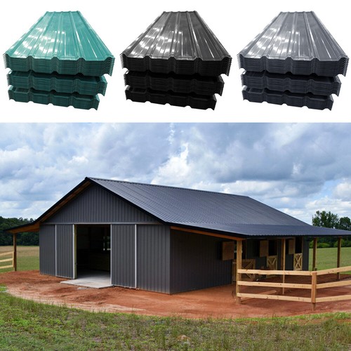 Galvanized metal panel carport - galvanized,