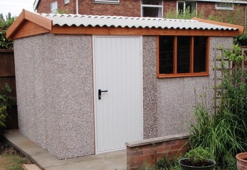 Concrete shed workshop - concrete, shed/workshop