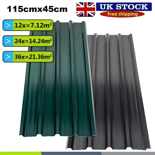 12x metal galvanized roof - galvanized,