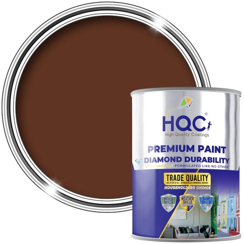 Shed fence paint leaf brown - &,