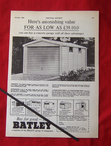 Batley concrete garages timber - concrete,