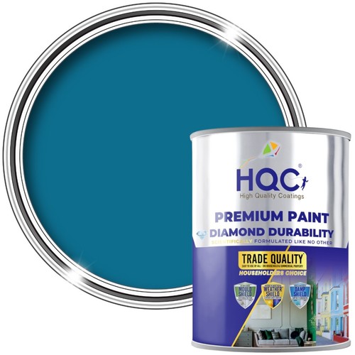 Shed fence paint - shed, blue
