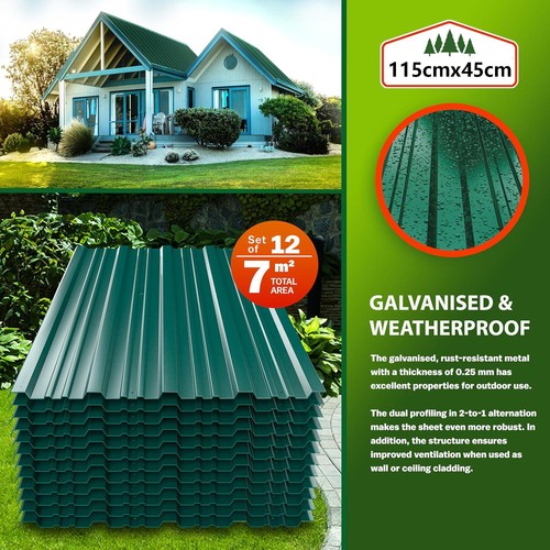 Corrugated galvanized - 12, x