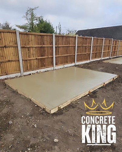 Concrete bases foundations - concrete,