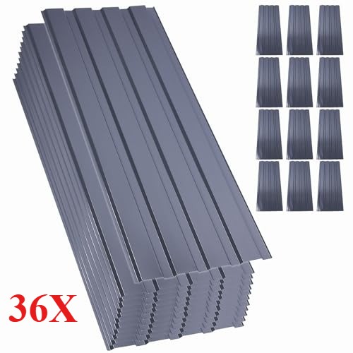 36pcs grey roof sheets - 36pcs,