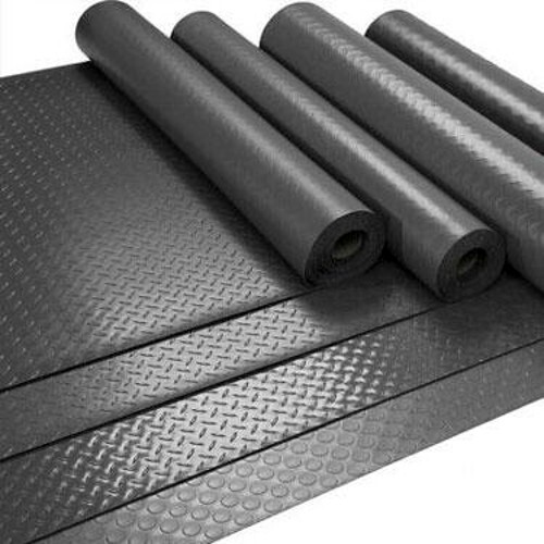 Rubber matting wide - matting, 1.5m